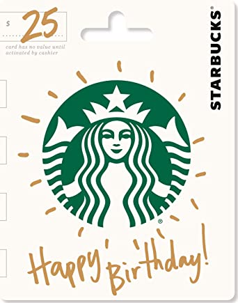 tarjeta de regalo Starbucks