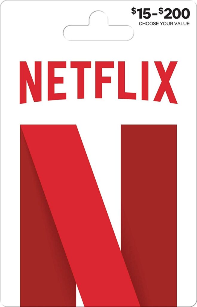 tarjeta de regalo Netflix