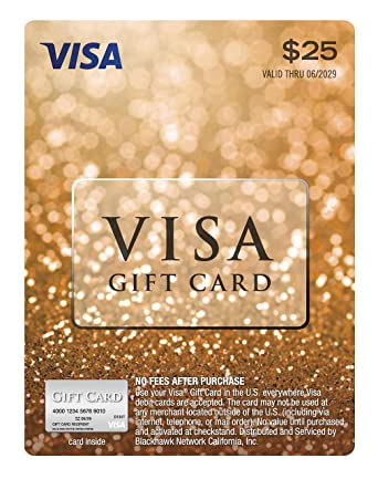 tarjeta de regalo VISA