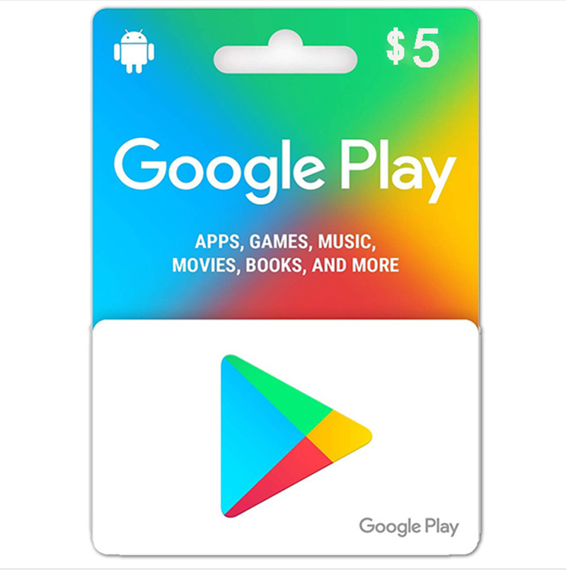 tarjeta de regalo Google Play