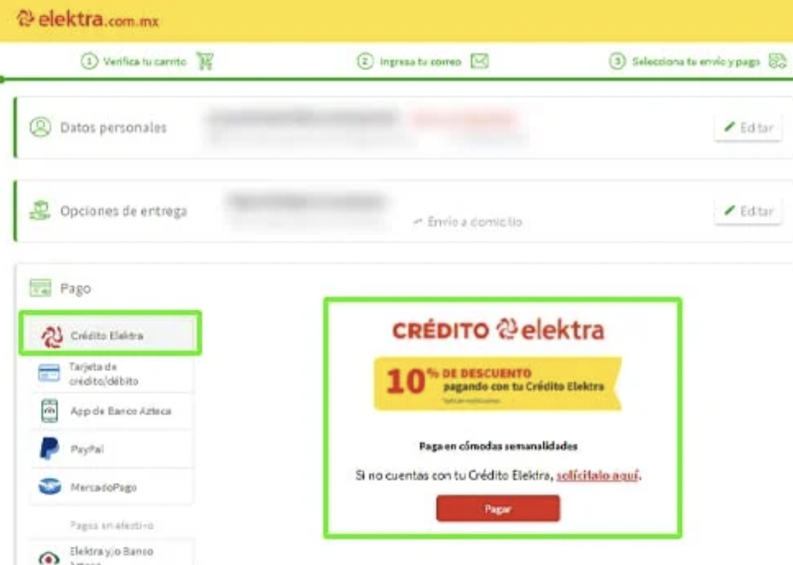 Credito Elektra ¿cómo Solicitarlo En Línea La Compra Ideal México 3749