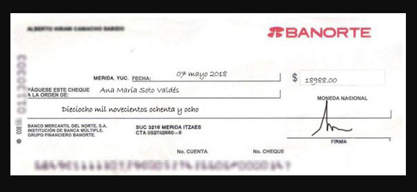 Cheque Banorte